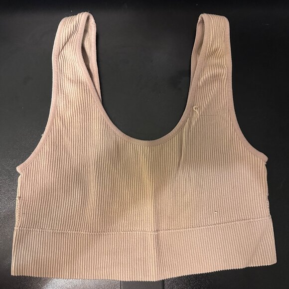 GapBody & Maidenform Ribbed Bralette Bundle Small Neutral Colors Nylon/Spandex - Picture 6 of 10